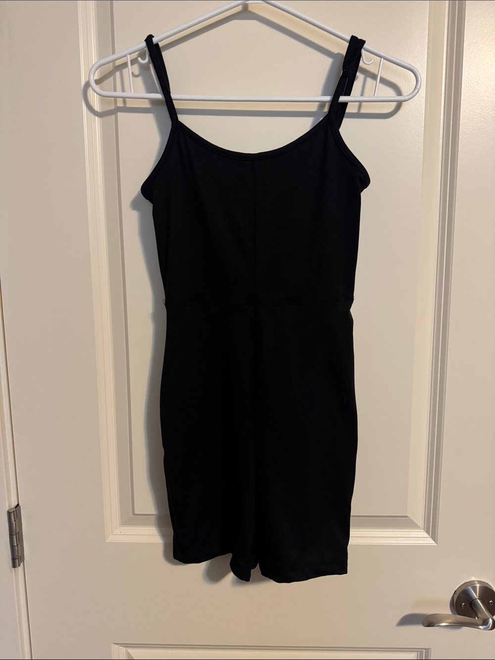 Classic Black Sleeveless Romper